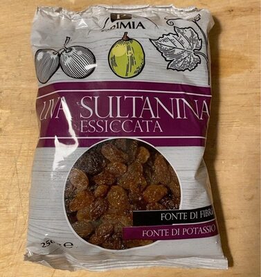 Uva Sultanina essiccata