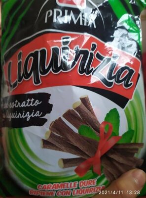 Caramelle dure ripiene con licuirizia