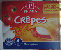 Crepes mozzarella e pomodoro surgelate