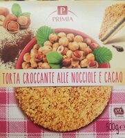 Torta croccante alle nocciole e cacao