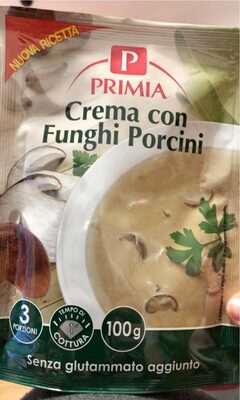 Crema con funghi porcini