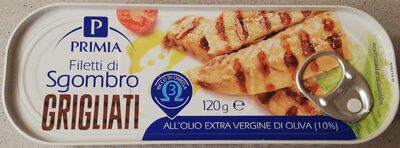 Filetti di sgombro grigliati