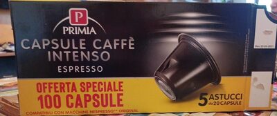 Capsule caffè intenso 100 pezzi