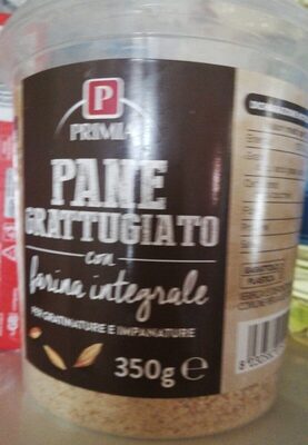 Pane grattugiato front packaging