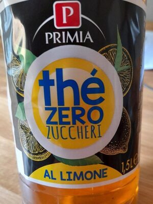The zero zuccheri al limone front packaging