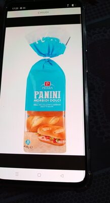 panini Morbidi dolci front packaging