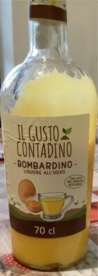 Bombardino liquore all’uovo front packaging