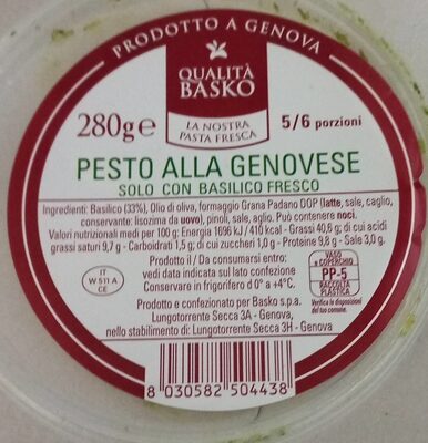 Pesto alla genovese