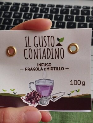 Infuso fragola e mirtillo