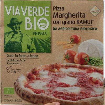 Pizza margerita con grano kamut