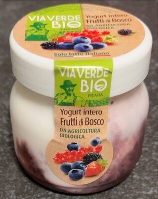 Yogurt intero frutti di bosco