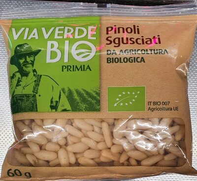 Pinoli sgusciati bio front packaging