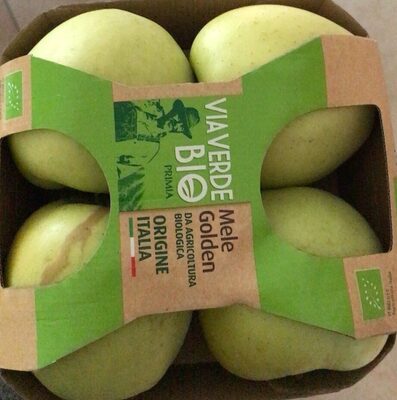 Mele golden front packaging