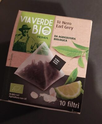Tè Nero Earl Grey front packaging