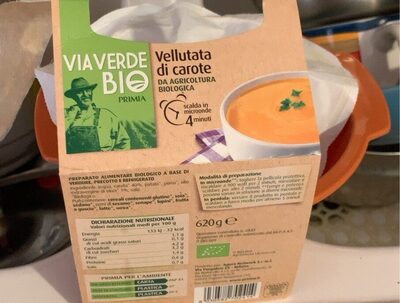 Vellutata di carote