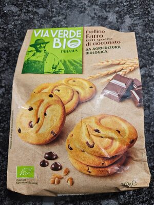 Frollino Farro con gocce di cioccolato
