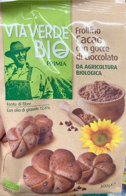 Frollino Cacao con gocce di cioccolato