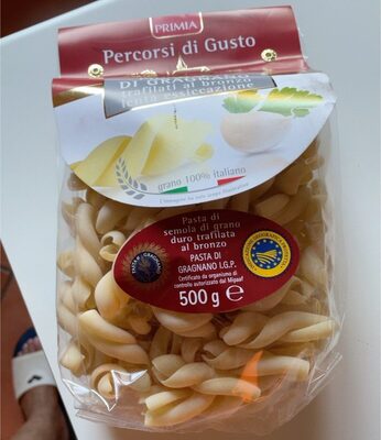 Percorsi di gusto front packaging