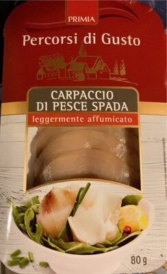 Carpacciio di pesce spada