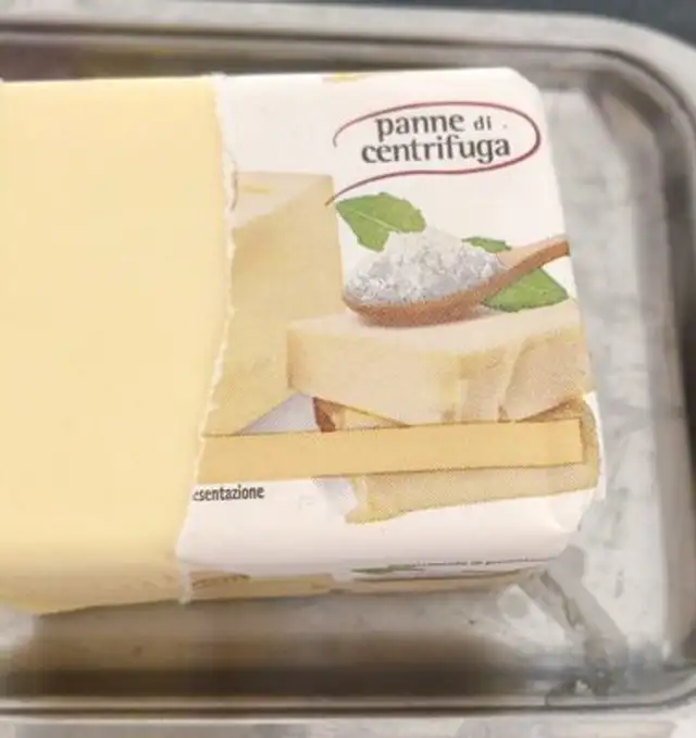 Burro salato front packaging