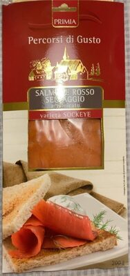 Salmone rosso selvaggio affumicato