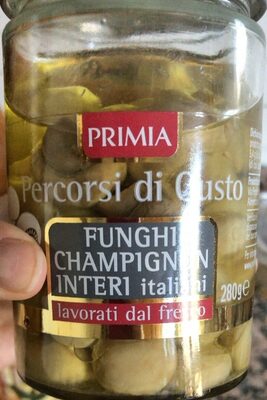 Funghi champignon interi italiani