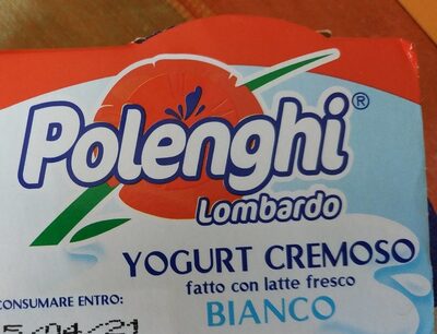 Yogurt bianco front packaging