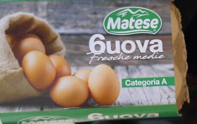 6 uova fresche medie Matese