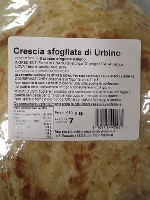 Crescia sfoglia di urbino