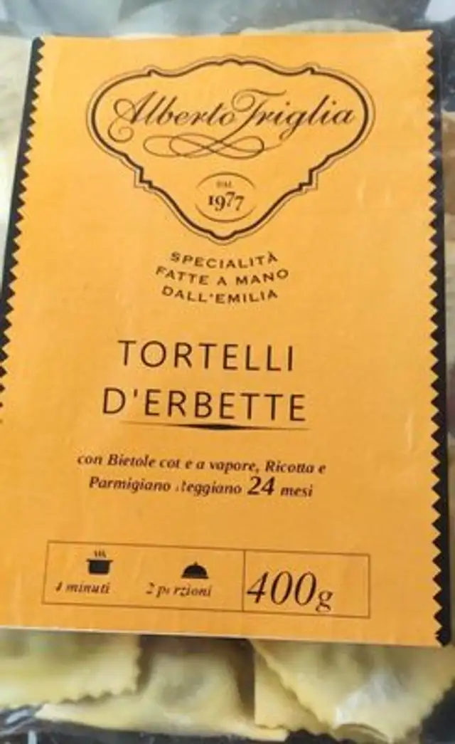 Tortelli d erbette