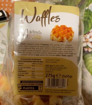 Waffles front packaging