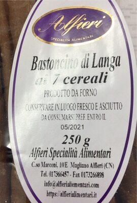 Bastoncino di langa front packaging