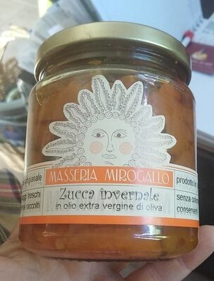 Zucca invernale in olio front packaging