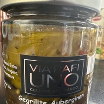 gegrillte Auberginen