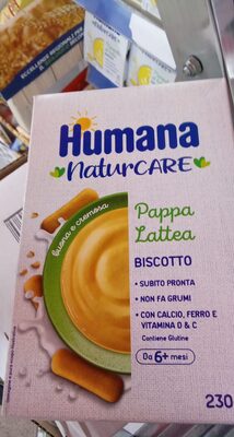 Humana pappa lattea biscotto