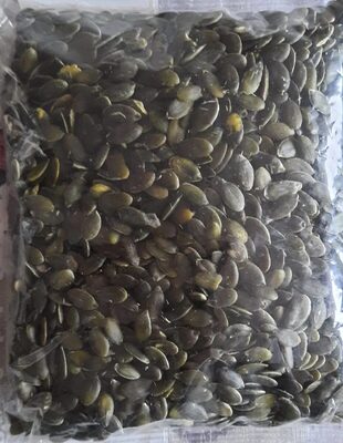 Semi di zucca sgusciati front packaging