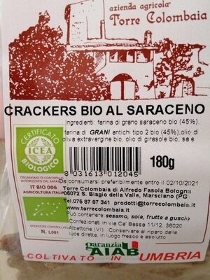 Crackers bio al saraceno