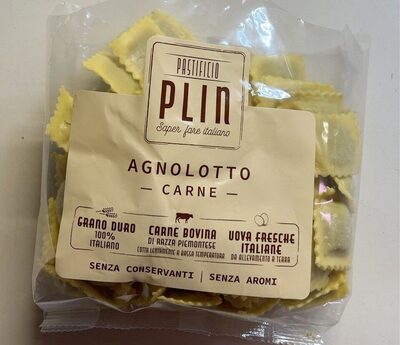 Agnolotto carne front packaging