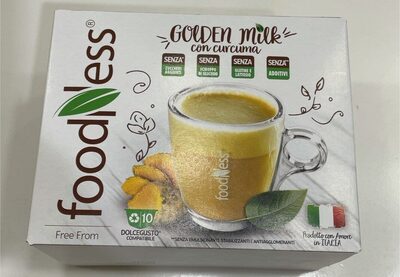 Golden milk con curcuma