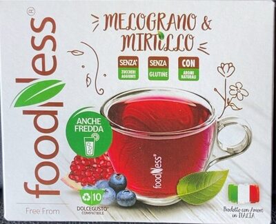 tisana melograno e mirtillo