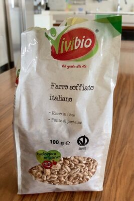 Farro soffiato italiano front packaging