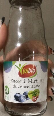 Succo di mirtilo