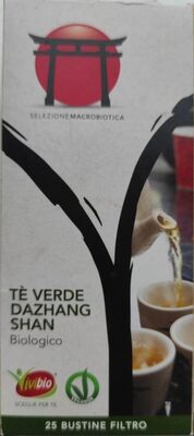 Tè verde dazhang shan bio