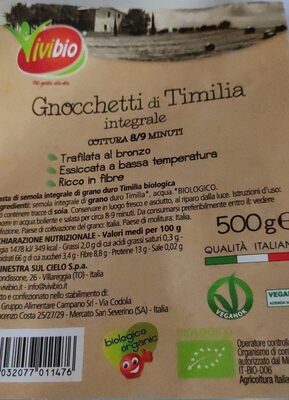 Gnocchetti di timilia