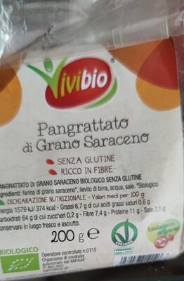 Pangrattato di grano saraceno