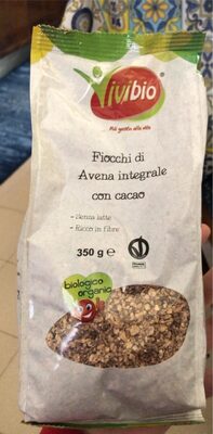 fiocchi di avena integrale con cacao
