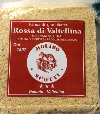 Farina di granoturco rossa di Valtellina