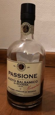 "passione" Dark Mussini Balsamic Vinegar, 16.9 Ounces
