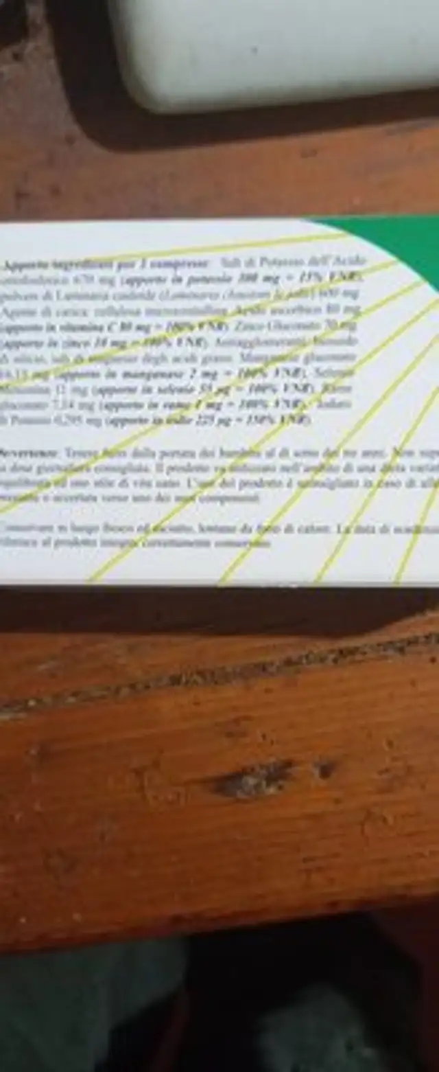 Radio act nutrition facts table