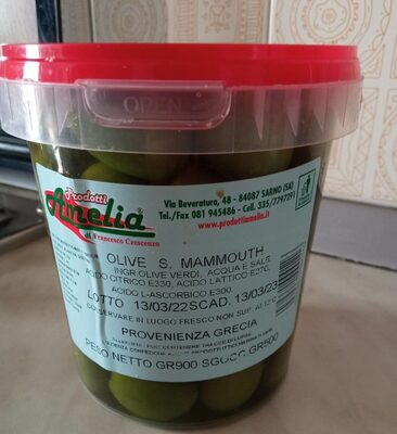 Olive verdi front packaging